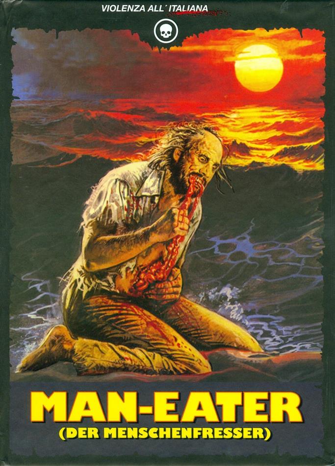 Man-Eater - (Der Menschenfresser) (1980) Cover A, Edizione Limitata, Mediabook, 2 Blu-ray + DVD + CD