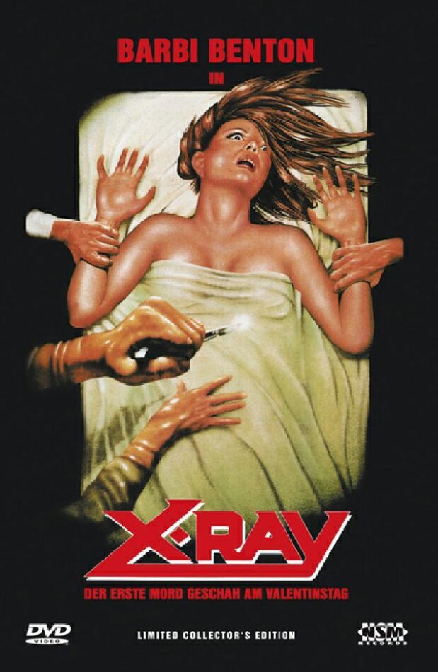 X-Ray - Der erste Mord geschah am Valentinstag (1981) Grosse Hartbox, Cover A, Édition Collector, Édition Limitée, Uncut