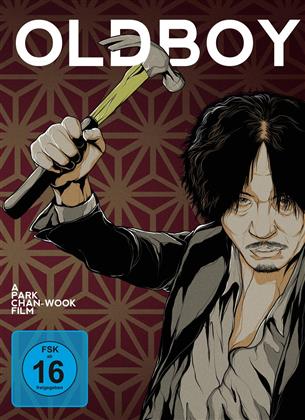 Oldboy (2003) (Collector's Edition, Limited Edition, Mediabook, Uncut, 2 Blu-rays + DVD + CD)