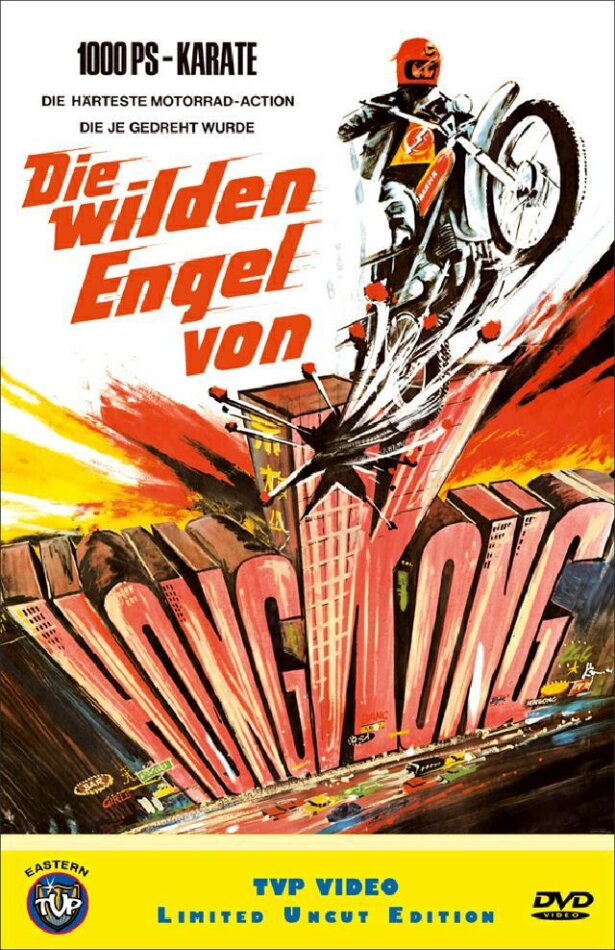 Die wilden Engel von Hongkong (1976) Grosse Hartbox, Édition Limitée, Uncut