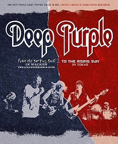 Deep Purple - From the Setting Sun... (in Wacken) / ...to the Rising Sun (in Tokyo) Blu-ray 3D (+2D) + Blu-ray