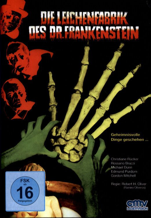 Leichen Factory - Die unheimlichen Killer (1974) Cover B, Little Hartbox, Trash Collection, Uncut