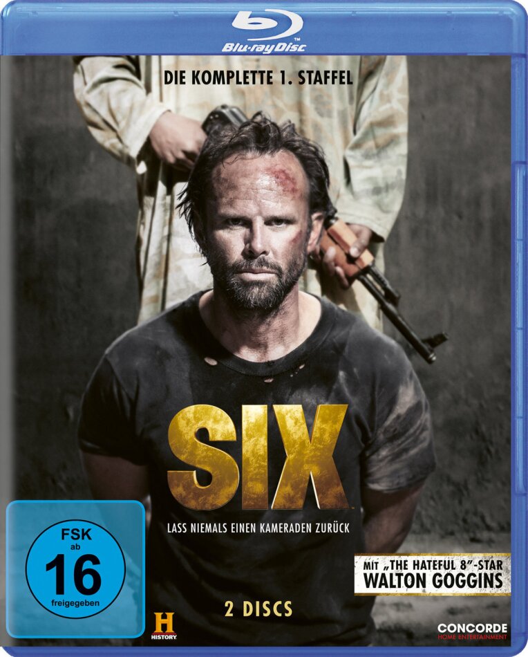 Six - Staffel 1 History Channel, 2 Blu-rays