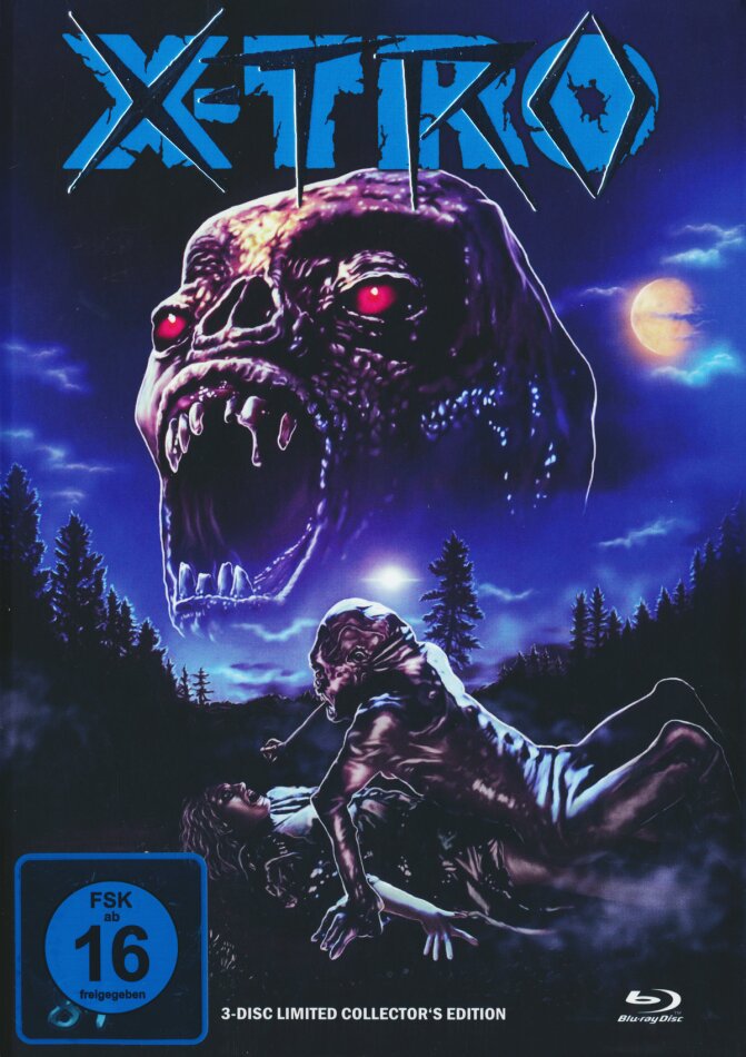 X-Tro (1982) Cover A, Collector's Edition, Limited Edition, Mediabook, Uncut, Blu-ray + DVD + CD