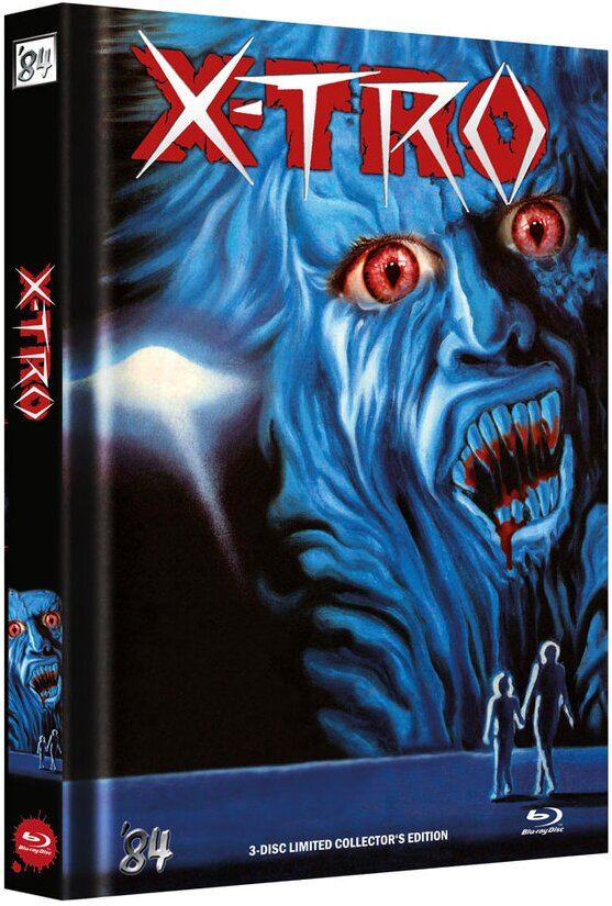 X-Tro (1982) Cover E, Collector's Edition, Limited Edition, Mediabook, Uncut, Blu-ray + DVD + CD