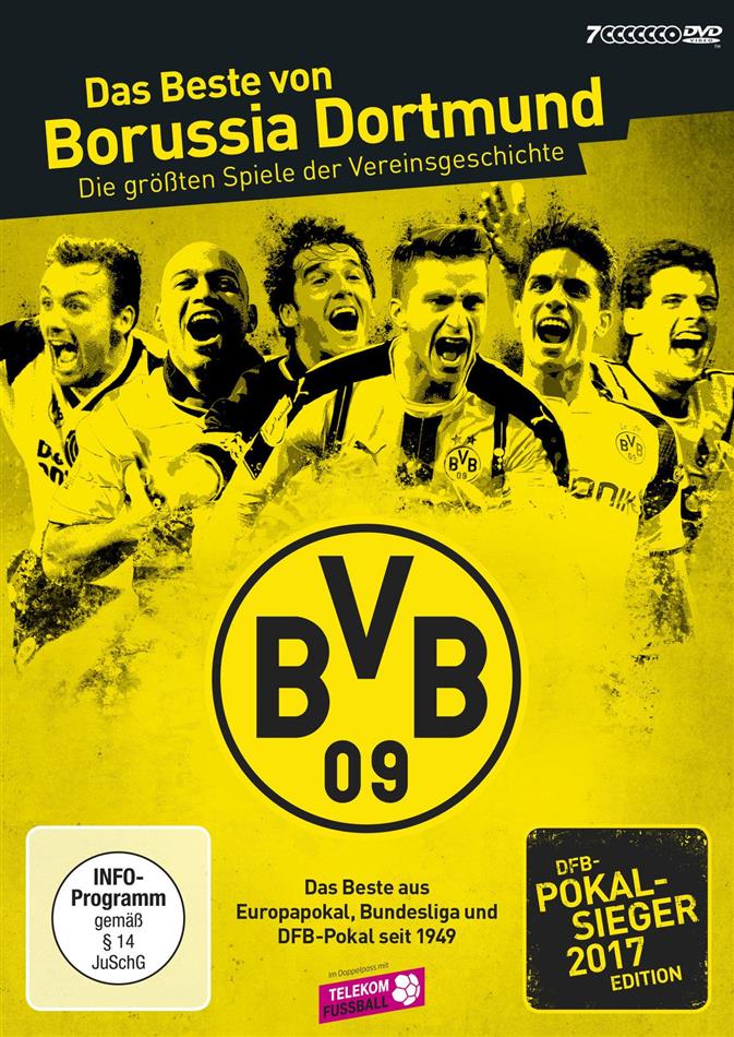 Das Beste von Borussia Dortmund - Die grössten Spiele der Vereinsgeschichte (DFB Pokalsieger Edition) 7 DVD