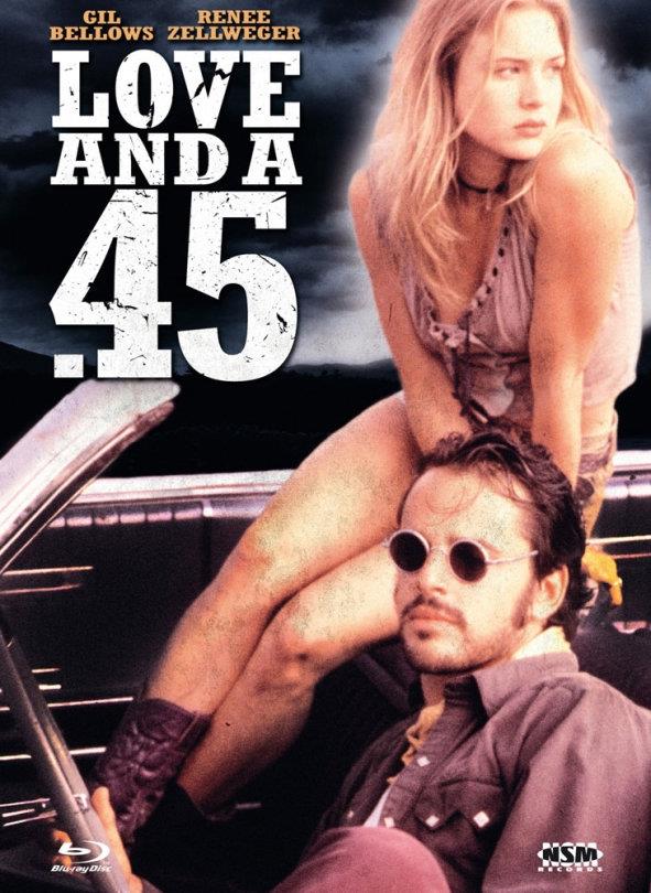 Love and a .45 (1994) Cover B, Limited Edition, Mediabook, Uncut, Blu-ray + DVD