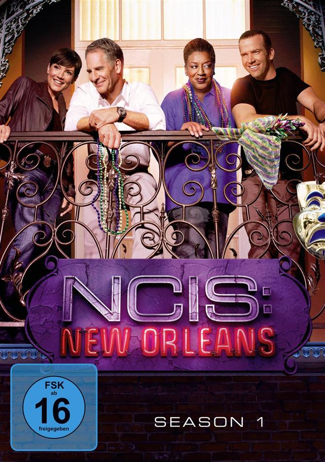 NCIS: New Orleans - Staffel 1 6 DVDs