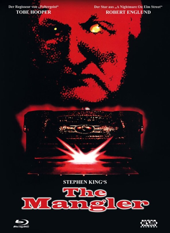 The Mangler (1995) Cover B, Limited Edition, Mediabook, Uncut, Blu-ray + DVD