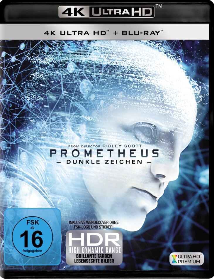 Prometheus - Dunkle Zeichen (2012) 4K Ultra HD + Blu-ray
