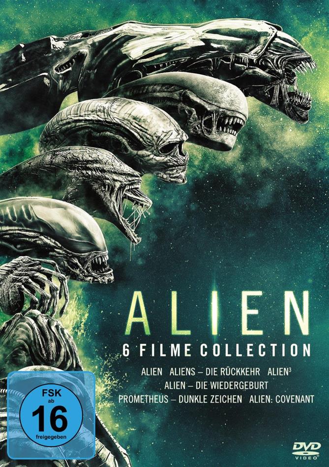 Alien - 6-Film Collection 6 DVDs