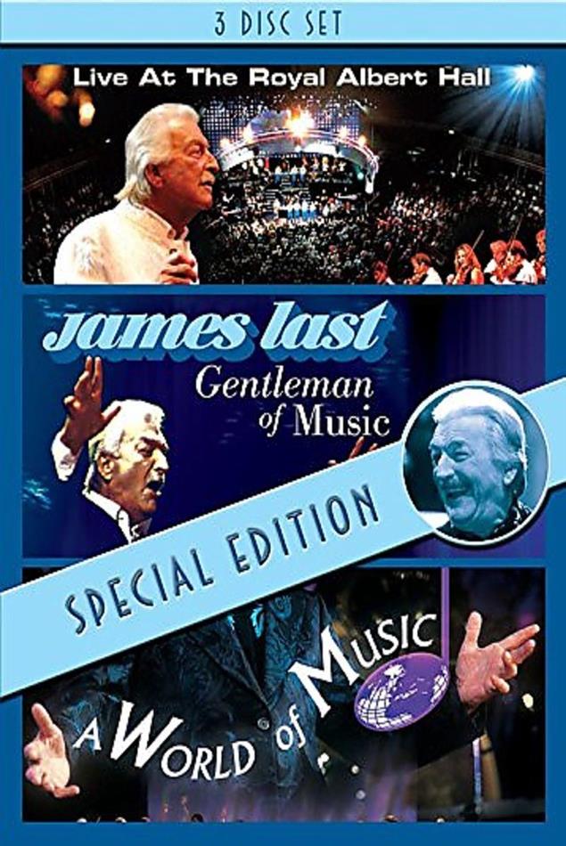 James Last - Live at the Royal Albert Hall / Gentleman of Music / World of Music 3 DVDs