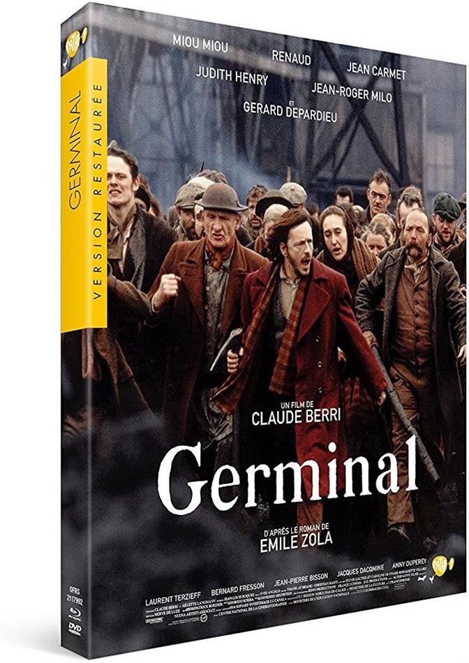 Germinal (1993) 4k, Restored, Blu-ray + DVD