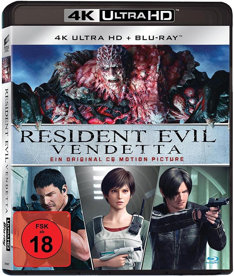 Resident Evil - Vendetta (2017) 4K Ultra HD + Blu-ray