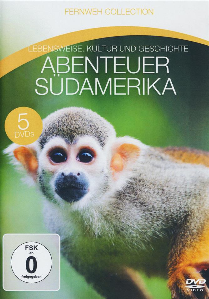 BR - Fernweh Collection - Abenteuer Südamerika 5 DVDs