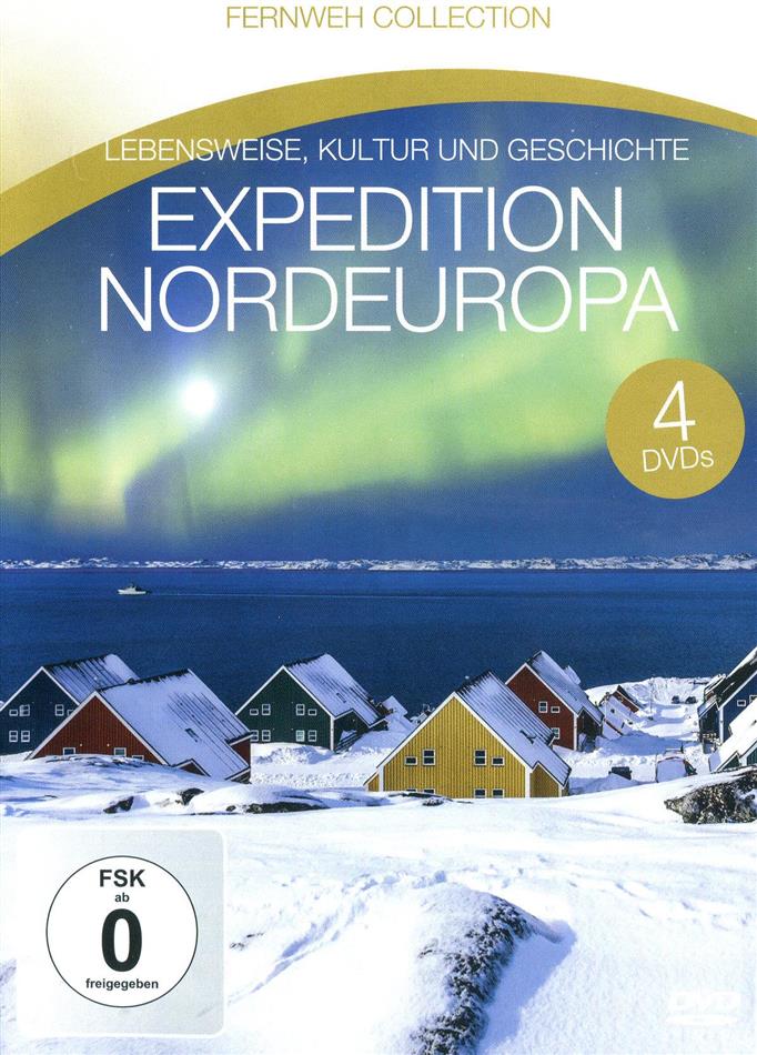BR - Fernweh Collection - Expedition Nordeuropa 4 DVDs