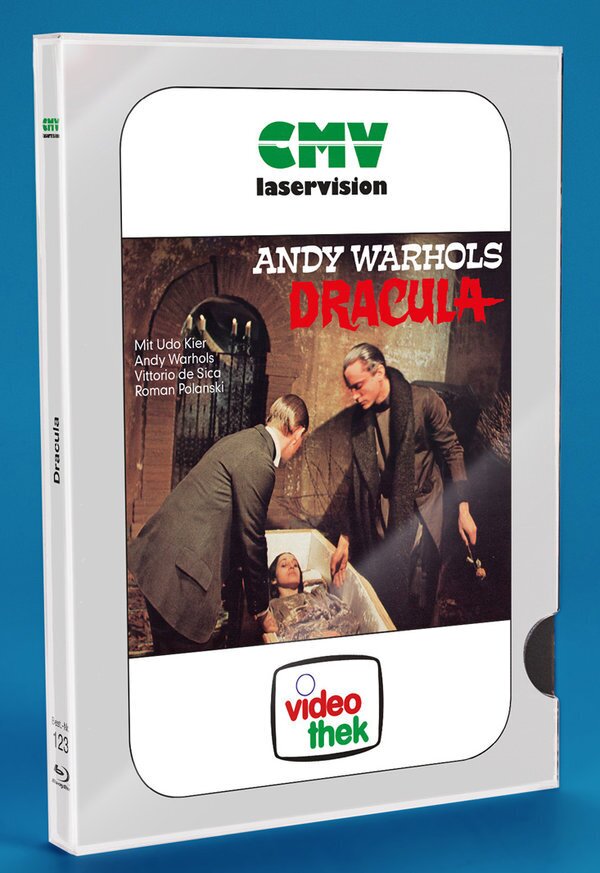 Andy Warhols Dracula (1974) Glasbox, Limited Edition, Uncut, Blu-ray + DVD