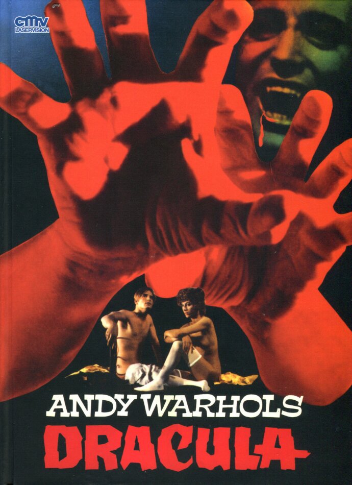 Andy Warhols Dracula (1974) Cover A, Limited Edition, Mediabook, Uncut, Blu-ray + DVD