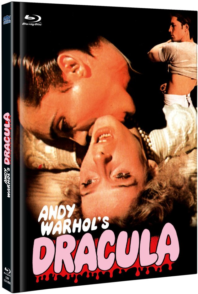 Andy Warhol's Dracula (1974) Cover B, Limited Edition, Mediabook, Uncut, Blu-ray + DVD