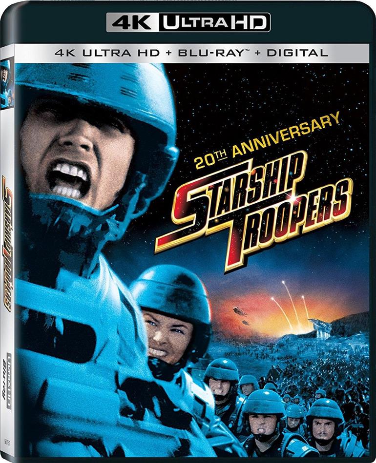 Starship Troopers (1997) Édition 20ème Anniversaire, 4K Ultra HD + Blu-ray