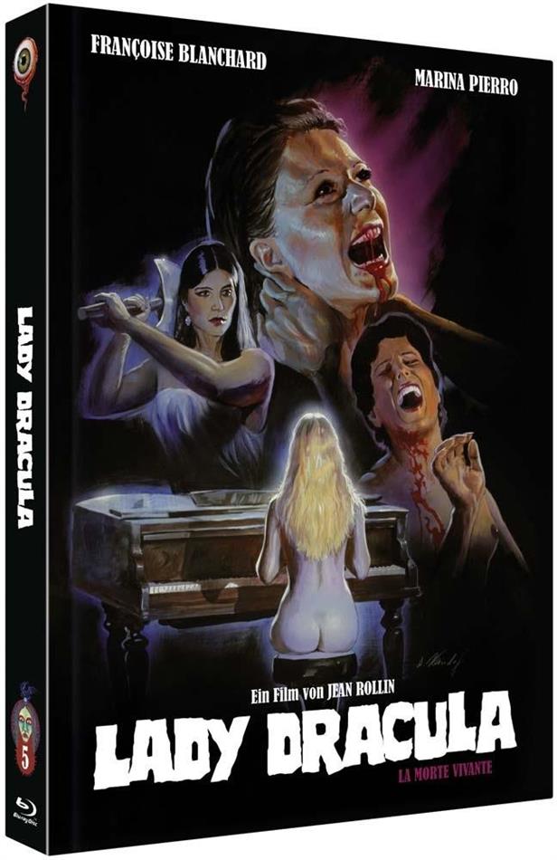 Lady Dracula - La Morte Vivante (1982) Cover B, Édition Collector, Édition Limitée, Mediabook, Version Restaurée, Uncut, Blu-ray + DVD
