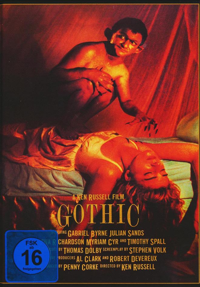 Gothic (1986) Cover A, Collector's Edition, Limited Edition, Mediabook, DVD + CD-ROM
