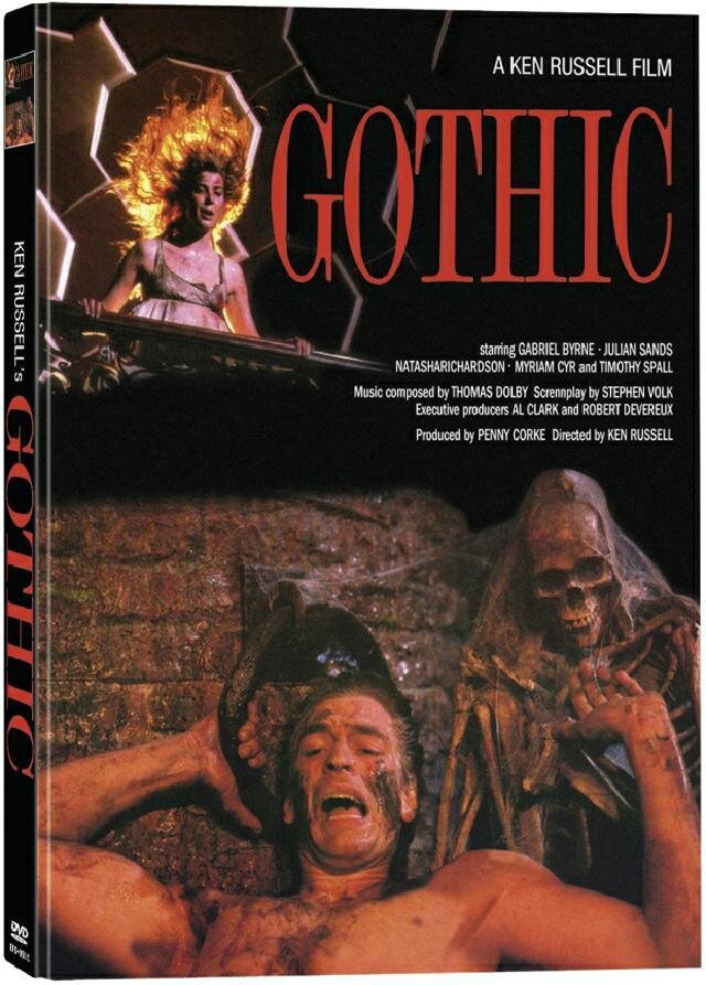 Gothic (1986) Cover C, Collector's Edition, Limited Edition, Mediabook, DVD + CD-ROM