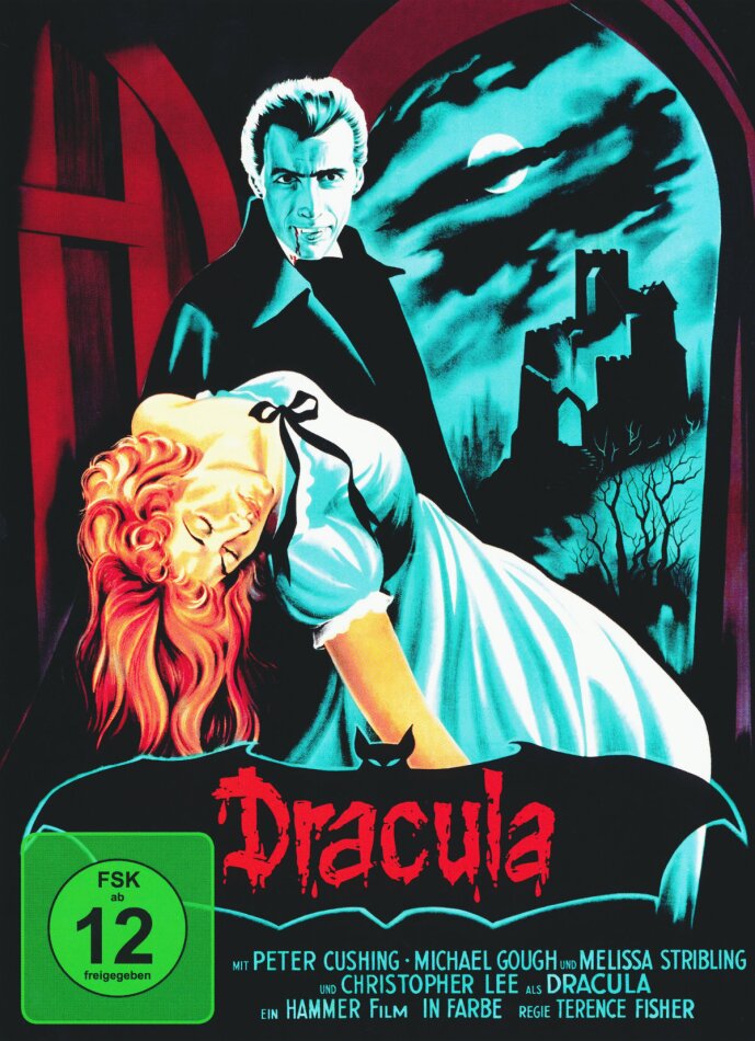 Dracula (1958) Cover B, Hammer Edition, Limited Edition, Mediabook, Restaurierte Fassung