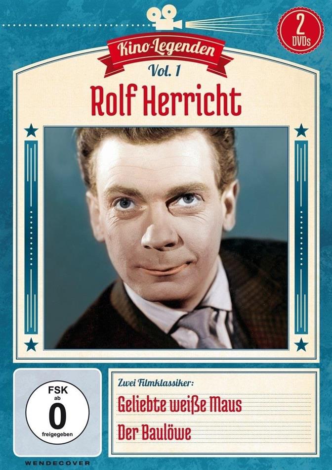 Kino Legenden - Vol. 1: Rolf Herricht - Geliebte weisse Maus / Der Baulöwe 2 DVDs