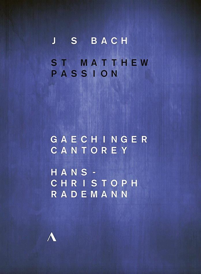 Gächinger Kantorei Stuttgart, Hans-Christoph Rademann & Benedikt Kristjánsson - Bach - Matthäus Passion Accentus Music, 2 DVDs