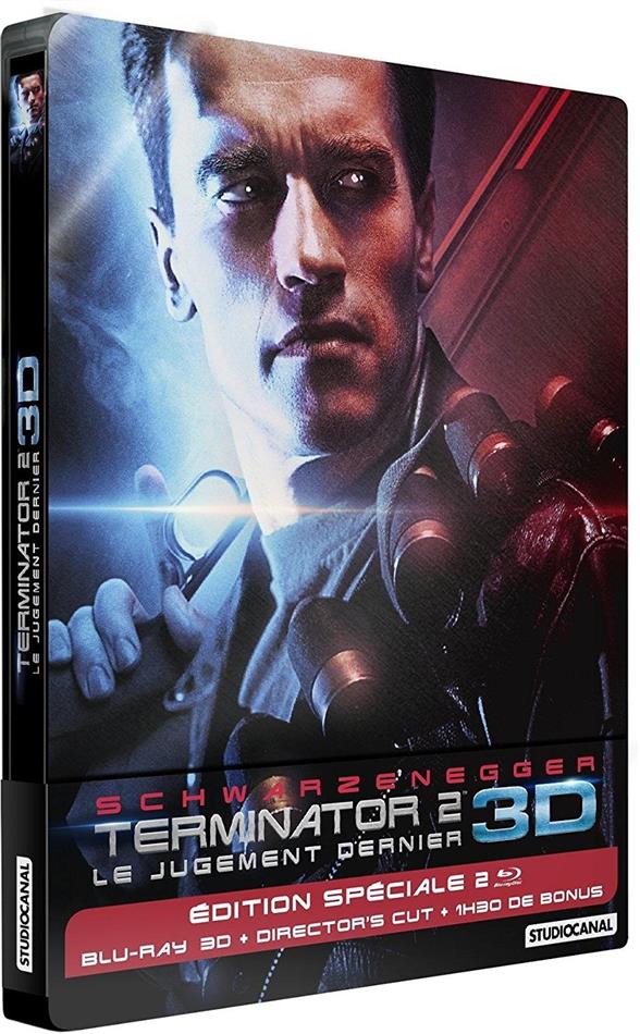 Terminator 2 - Le jugement dernier (1991) Limited Edition, Steelbook, Blu-ray 3D + Blu-ray