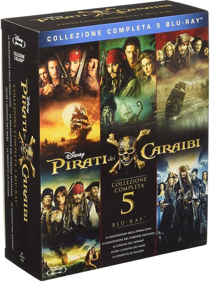 Pirati dei Caraibi 1-5 - Collezione Completa 5 Blu-ray