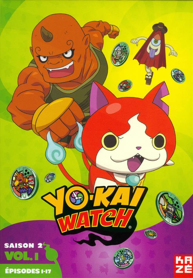 Yo-Kai Watch - Saison 2 - Vol. 1 3 DVD