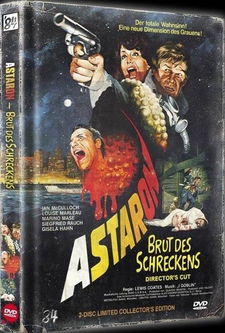 Astaron - Brut des Schreckens (1980) Collector's Edition, Director's Cut, Cinema Version, Limited Edition, Mediabook, Uncut, 2 DVDs