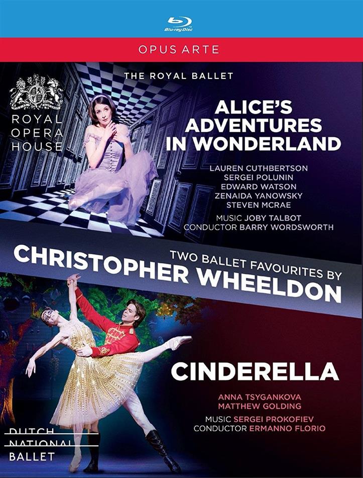 Dutch National Ballet & The Royal Ballet - Two Ballet Favourites by Christopher Wheeldon - Alices Adventures In Wonderland & Cinderella Opus Arte, 2 Blu-rays