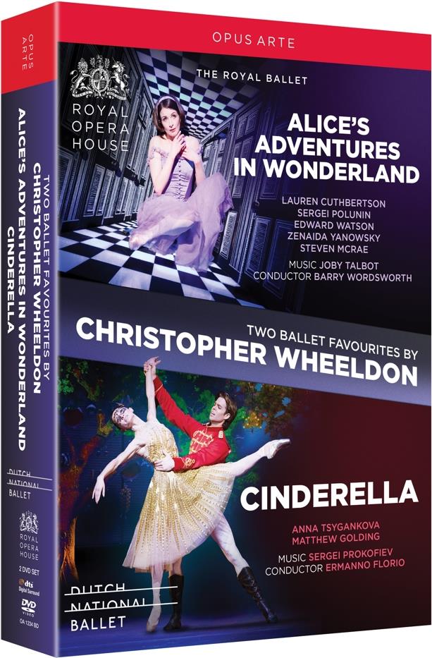 Dutch National Ballet & The Royal Ballet - Two Ballet Favourites by Christopher Wheeldon - Alices Adventures In Wonderland & Cinderella Opus Arte, 2 DVDs