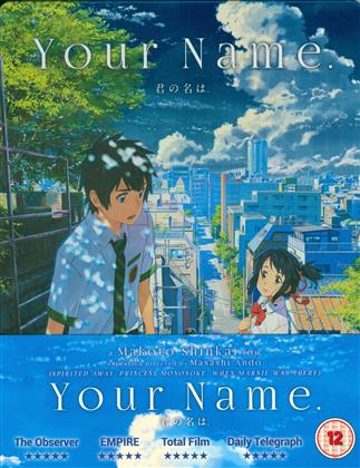 Your Name. (2016) (Collector's Edition, Steelbook, Blu-ray + DVD + CD)