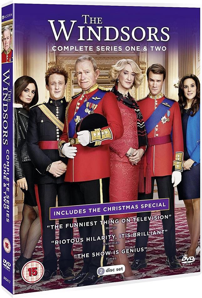 The Windsors - Series 1&2 + Christmas Special 2 DVDs
