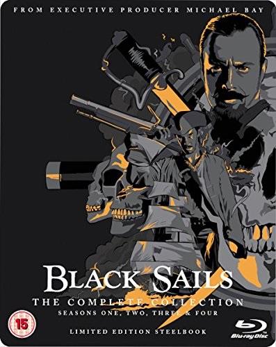 Black Sails - The Complete Collection - Seasons 1-4 13 Blu-rays
