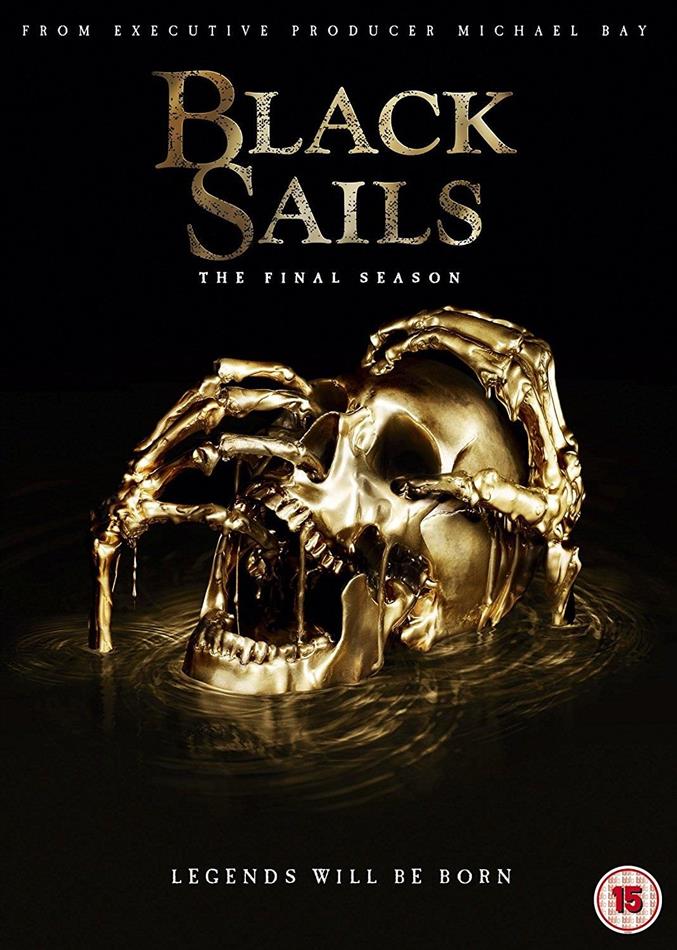Black Sails - Seasons 4 - The Final Season 3 DVDs