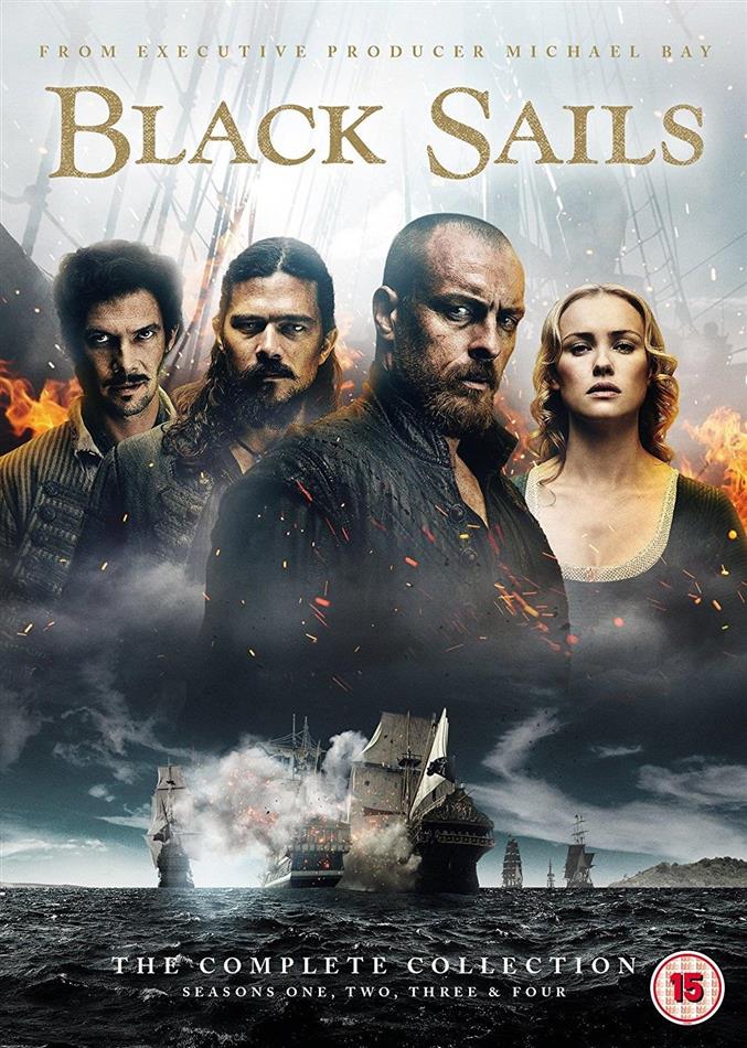 Black Sails - The Complete Collection - Seasons 1-4 14 DVDs