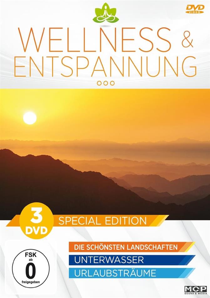 Wellness & Entspannung 3 DVDs