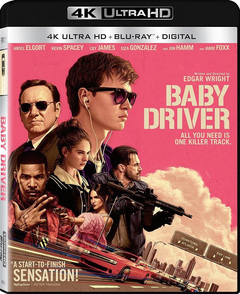 Baby Driver (2017) 4K Ultra HD + Blu-ray