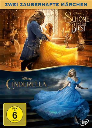Die Schöne und das Biest (2017) / Cinderella (2015) (Double Feature, 2 DVDs)