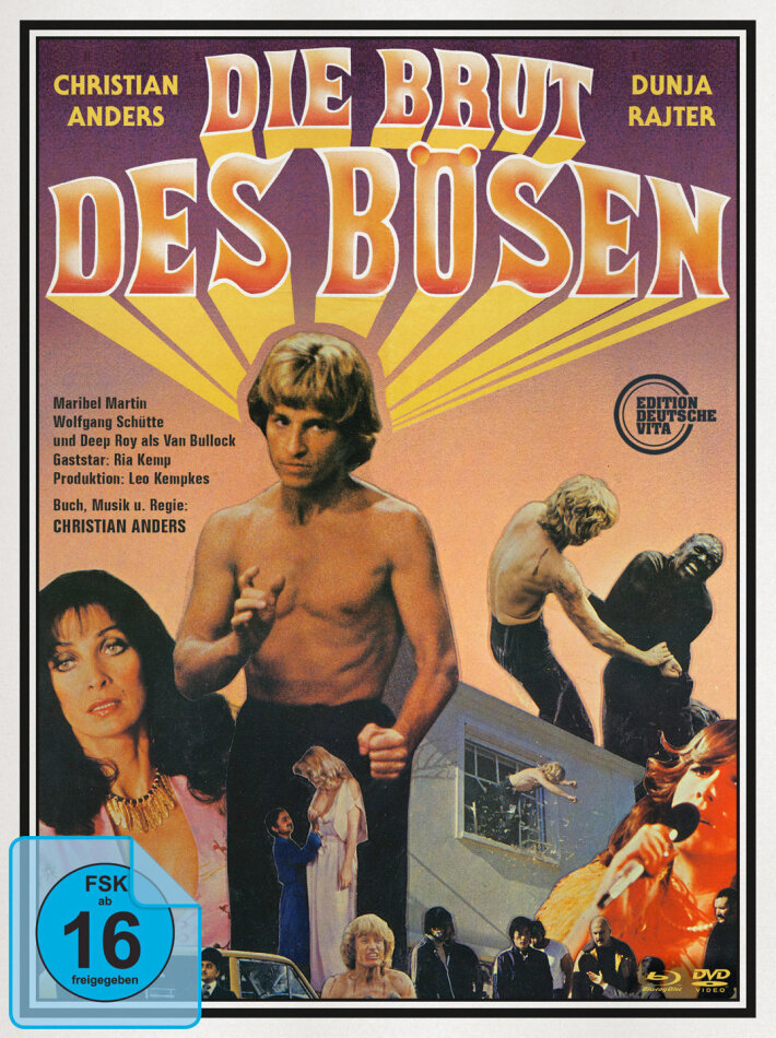 Die Brut des Bösen (1979) Edition Deutsche Vita, Uncensored, Digipack, Slipcase, Extended Edition, Limited Edition, Restored, Uncut, Blu-ray + DVD + CD