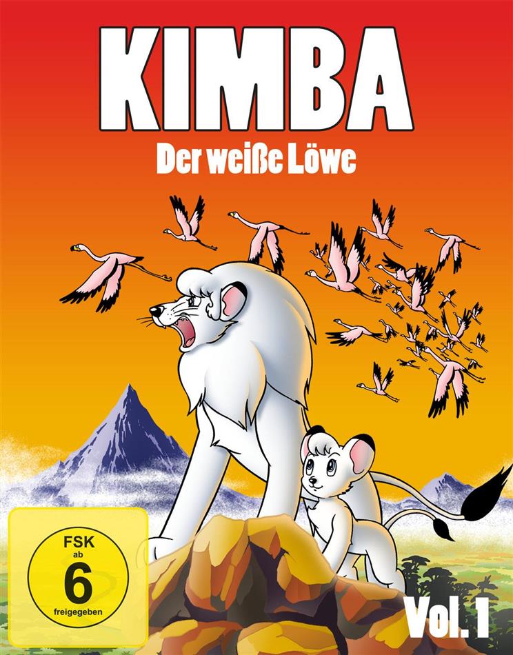 Kimba, der weisse Löwe - Vol. 1 - Staffel 1.1 (1965) 4 Blu-rays