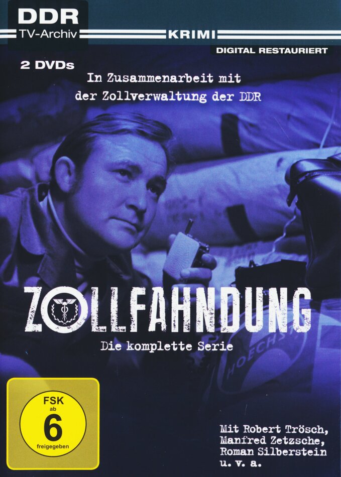 Zollfahndung DDR TV-Archiv, Digital Restauriert, 2 DVDs