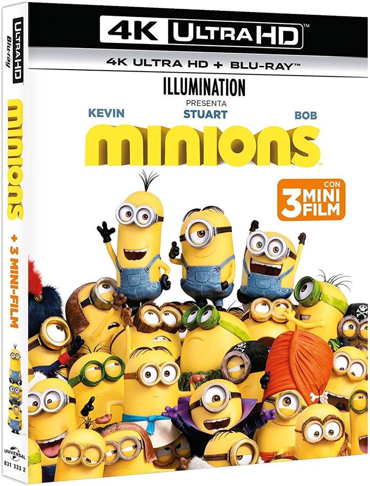 Minions (2015) 4K Ultra HD + Blu-ray