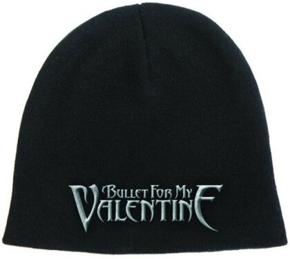 Beanie Bullet For My Valentine Motiv - Logo / Schwarz [onesize]