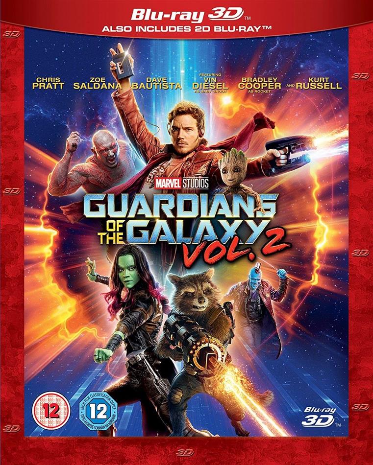 Guardians Of The Galaxy - Vol. 2 (2017) Blu-ray 3D + Blu-ray